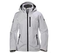 Helly Hansen W Crew Hooded Midlayer, Veste de Pont Femme, Doublure Gris foncé