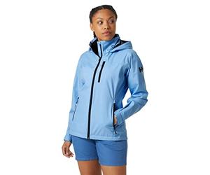 Helly Hansen W Crew Hooded Midlayer, Veste de Pont Femme, Doublure Gris foncé