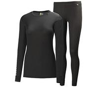 Helly Hansen Ensemble sous-vêtements Comfort Light Mérinos Femme Noir L