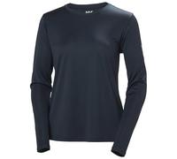 Helly Hansen W HH Tech Crew LS 2.0, Bleu Marine, S