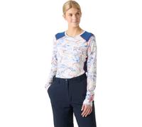 HELLY HANSEN W Lifa Active Crew - Femme - Blanc / Bleu / Orange - taille L- modèle 2027
