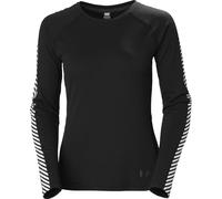 Helly Hansen W LIFA Active Stripe Crew Womens Black, Taille L