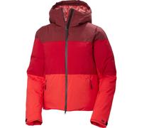 Veste à capuche Helly Hansen Nora Short Puffy Ski Free rouge clair rouge foncé femme - M
