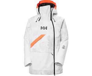 HELLY HANSEN W Powchaser Asym Jacket - Femme - Gris / Blanc - taille M- modèle 2025