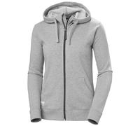 Helly-Hansen Women Classic Zip Hoodie, 930 Grey Melange, Medium