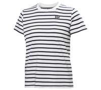 T-shirt Helly Hansen Core Graphic 2.0 manches courtes blanc noir femme - S