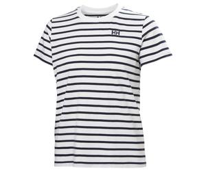 Helly Hansen - Women's Core Graphic T-Shirt 2.0 - T-shirt - XS - white lifestyle stripe yd