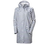 Helly Hansen Women's W Moss Rain Coat, Navy Stripe, XS