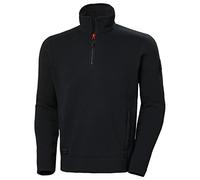 Helly Hansen Workwear KENSINGTON 1/2 ZIP KNITTED - Color: 990 BLACK T: M