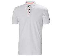 Helly-Hansen Workwear Kensington Tech Polo pour homme - Pull léger et respirant à manches courtes pour une grande mobilité, 901 Blanc, Taille 3XL
