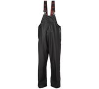 Helly Hansen Workwear Rain Bib Gale Bavoir imperméable Mixte, Noir, L-Waist 38", Inside Leg 33"