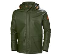 Helly Hansen Workwear Regenjacke Gale Veste de Pluie Adulte Mixte, Vert Armée, M-Chest 39.5" (100cm)