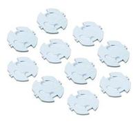 Helly - Lot de 10 Caches Prise de Courant Blancs - Securite Enfant Bébé G