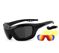 HELLY® - No.1 Bikereyes®| Lunettes de moto, lunettes de soleil moto, anti-buée, rembourrées | Verres interchangeables pour la conduite de nuit | Verres de sécurité HLT® | Branches et bandeau | bandit2