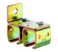 Helm HELM Manchon à glissière pour plafond 301 D 100x91x55mm, acier S4mm Quantité:1