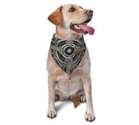 Helm of Awe Bandana pour chien et chat de petite et moyenne taille Accessoire photo pour animal domestique Bandana triangulaire réglable lavable