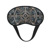 Helm of Awe Masque de sommeil pour dormir sur le côté, masque de nuit bloquant la lumière pour les yeux pour homme et femme, doux et confortable pour les voyages, la sieste