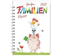 Helme Heine Agenda familial, format A5, 2022