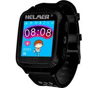HELMER montre enfant LK 707 avec localisateur GPS / écran tactile / IP54 / micro SIM / compatible Android et iOS / noir