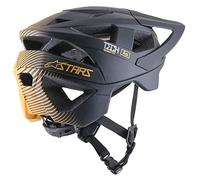 Alpinestars Bicycle Vector Pro A2 Mtb Helmet Noir S Ebony / Matte Tangerine