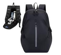 Helmet Backpack - Helmet Bag | Multifunctional-Motorcycle Backpack Carrier for Scooter Waterproof Laptop Rucksack for Commuting Biking and Daily Use
