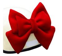 Helmet Bowknot - Adhesive Fashion Decor, Removable Suction Cup Ornament with Playful Finish, Stylish Accessory with Decorative Touch, Bow, Outdoor Aid for Commuting, Riding, Skiing, Cycling, Sports