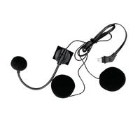 Helmet Headset Microphone | Communication Headset Microphone For Helmet | Ideal Noise Cancelling Audio System 10 Pin Waterproof For Women Men Teens Adults Cycling