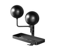 Helmet Holder Wall Mount | Rotation Metal Helmet Mount | Garage Storage System for Garage Bike Storage Riding Gear Display Case Riders Club Motorcycle Shop Man Cave and Others