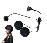 Helmet Microphone and Speaker Headphones Type-C Plug High-definition Noise