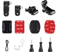 Helmet Mount for GoPro, Adhesive Helmet Mount with 3M for Hero 12/11/10/9/8/7/6/5/4/3 and Other Action Cameras