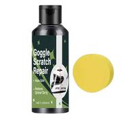Helmet Scratch Remover, Polymer Shine Paste, Lens Repair Compound, Shine Restoration Wax, Scratch Eraser Solution Headgear Visor Goggles Motorcycle Hard Hat Detailing Maintenance Kit