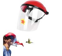 Helmet-Style Hummingbird Feeders,Wearable Hummingbird Feeders Mask,Wild Bird Feeder Hands-Free Helmet Design with Adjustable Headband,Suitable for Garden Outdoor Patio Accessory
