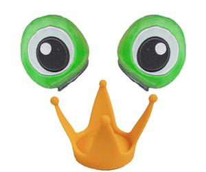 Helmets Ears - Cute Cartoon Frog Ski Kids Ears Versatile Helmet Accessories,Stylish Frog Design Adhesive Helmet Horns for Bike Helmets, for Kids, Men, and Women DIY Your Headgear
