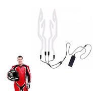 Helmets Light - Helmets Strip Light for LED Night Riding Signal | Helmets LED Light Strip Sticker, for Motorcycle, Bike Helmets Accessories