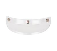 Helmets Sun Shade Protector - 6.7x19.5cm Motorcycle Hats Visor/Shield, Helmets Sun Visor with Three-Clip Design | Vintage Style Helmet Shield Easy Installation