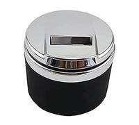 HELMII Cendrier de Voiture Portable pour Renault Taliant/Trafic/Triber, Mini Poubelle Cendriers avec Couvercle Et LumièRe LED sans Fumée IntéRieurs Accessoires,C