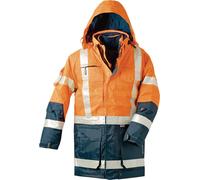 Feldtmann Parka de signalisation taille XXL orange/marine 100 % PES ELYSEE Quantité:1