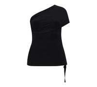 Helmut Lang - Haut une épaule - Femme - Blouses et Chemises - Noir - Taille: 38 FR