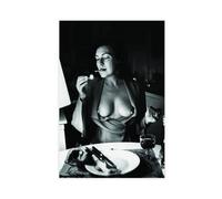 Helmut Newton Poster sur toile pour décoration murale de salon, chambre à coucher 50 x 75 cm