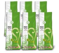 Helmut Sachers Kaffee - Crème BIO issue d'excellentes variétés du sud et de l'Amérique centrale pour un café achevé, grillé durablement en Autriche - grains de café entiers, 6 x 500 g