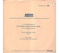 Helmut Walcha - Archiv Produktion des musikhistorischen Studios der Deutschen Grammaphon Gesellschaft. IX. Forschungsbereich: Das Schaffen Johann Sebastian Bachs, Serie F: Werke für Orgel