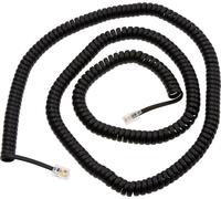 Helos 014030 Câble spiralé de combiné Helos Câble téléphonique noir