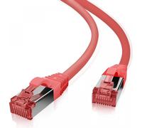 Helos 117998 helos câble patch Cat 6 rouge S/FTP 2,0m