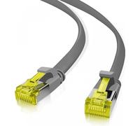 Helos 205220 Câble patch ultra-plat U/FTP Cat 6a gris