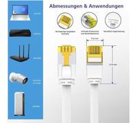 Helos 205235, 15 m, Cat6a, S/FTP (S-STP), RJ-45, RJ-45, Czarny