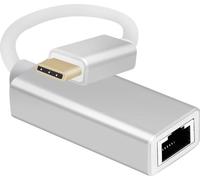 Helos 288378 Câble adaptateur Helos Ethernet USB 3.1 Type-C argenté
