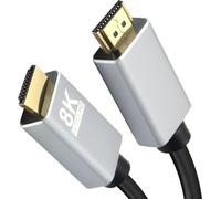 Helos 288399 Câble de connexion HDMI mâle 8K noir