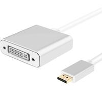 Helos 288464 Câble adaptateur Helos DisplayPort DVI Premium argenté