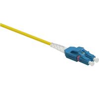 Helos 373364 Câble patch Helos Fibre optique Uniboot LC/LC Duplex jaune