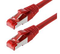 Helos Câble Patch Cat. 6 (S/FTP, PIMF) 0,5 m Rot